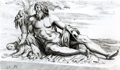 River Tiber, c.1653 by Francois Perrier